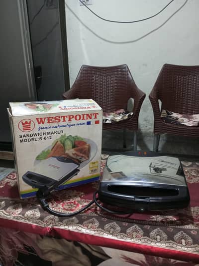 westpoint sandwich maker model s 612