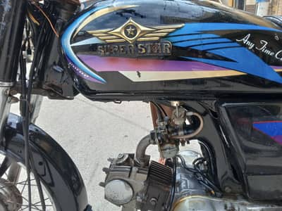 super star bike saf sutri nut to nut original shiny genuine condition