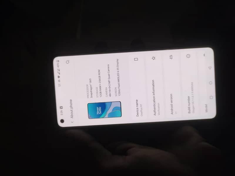 One Plus 8T 5