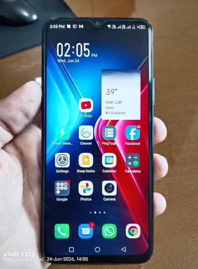 Infinix Hot 10 Play 4/64 full box