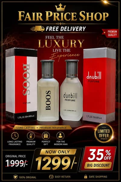 Boss & Dunbill Perfume | Premium Long Lasting | free Delivery 