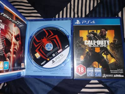 spiderman miles morales and call of duty black ops 4