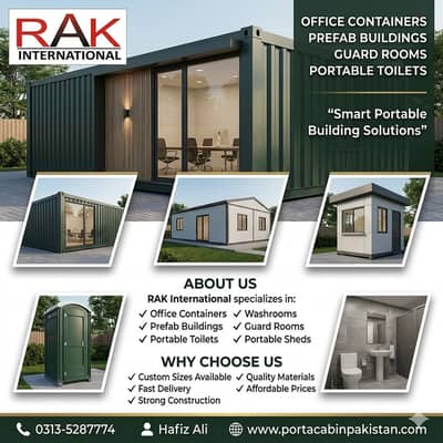 Toilet/office container/prefab check post/porta cabin/house,shed,store