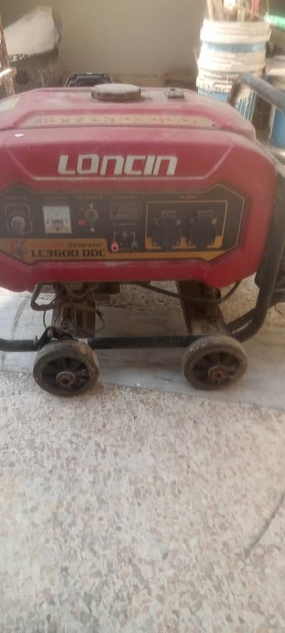 Loncin LC3600 DDC 2.8KW Gas and Fuel Generator
