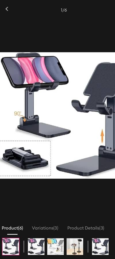 foldable  mobile stand cash on delivery all Pakistan