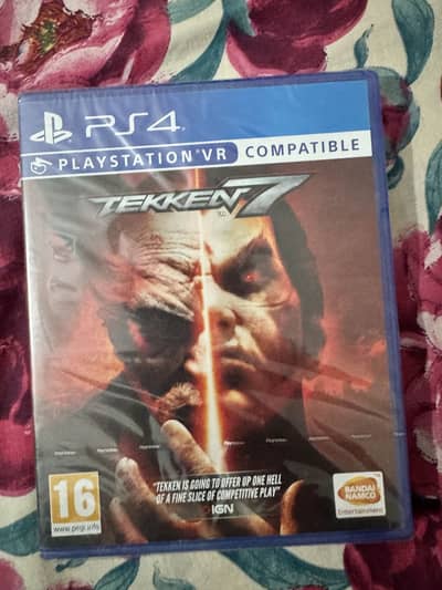 Tekken 7 sealed game ps4 ps5