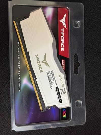 2x T Force RGB 16GB 3200MHz ( White ) available with  1 week Warranty