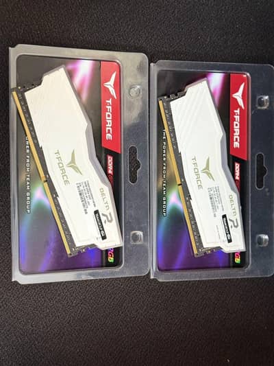 2x T Force RGB 16GB 3200MHz ( White ) available with  1 week Warranty