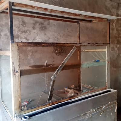 burger and shawarma counter for sale bilkhul ok hai