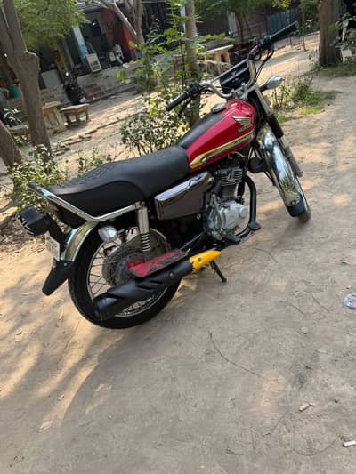 Honda cg 125 self start
