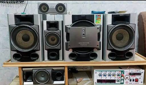 Sony 1100d home theater without amplifier