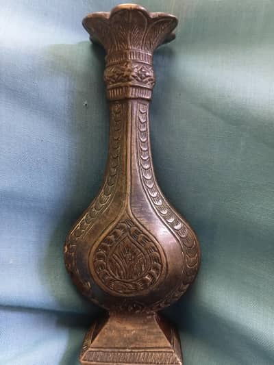 Vintage Heavy Brass Vase