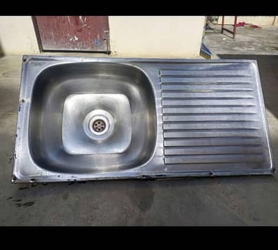 steel sink