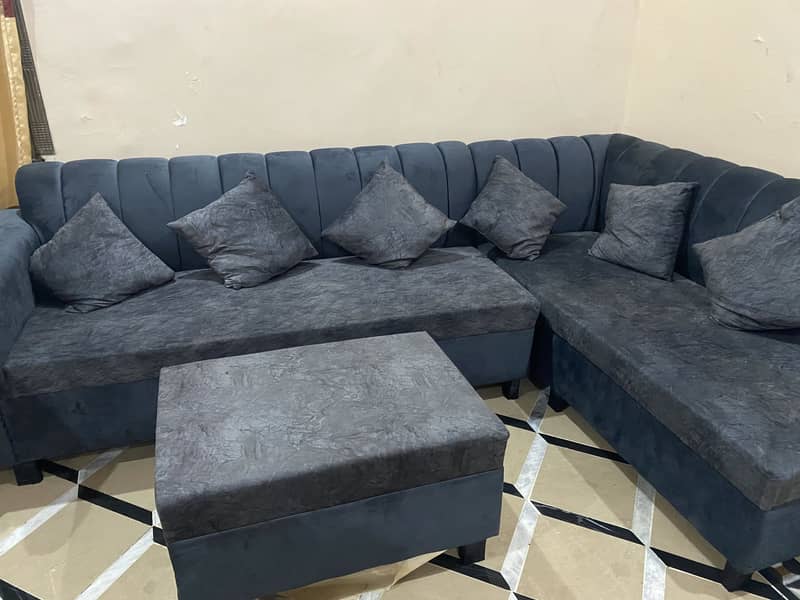 L shape sofa 1