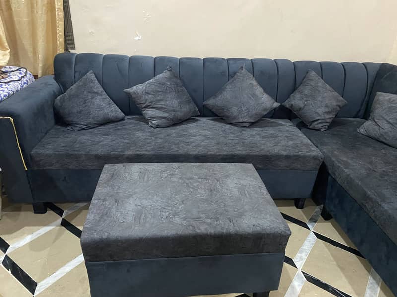 L shape sofa 2