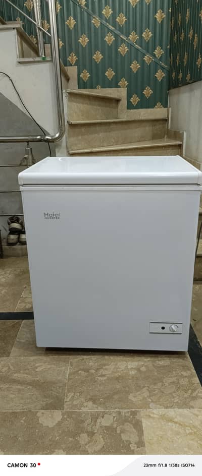 Freezer/Haier Deep freezer/condition Brand new