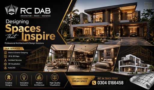 Interior Designing/Renovation Draftsman/2D & 3D house design/Maps