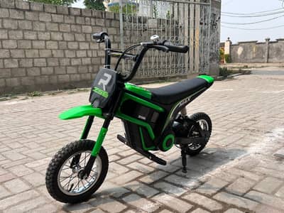 Imported dirt bike for 7 to 13 year children use
