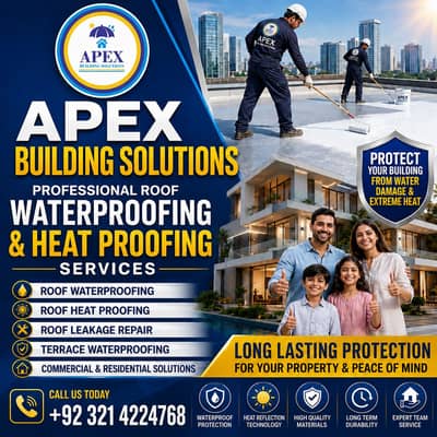 Waterproofing Services, Heat Proofing Services, Best Heat Insulation
