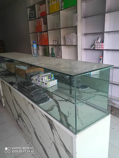 counters and racks