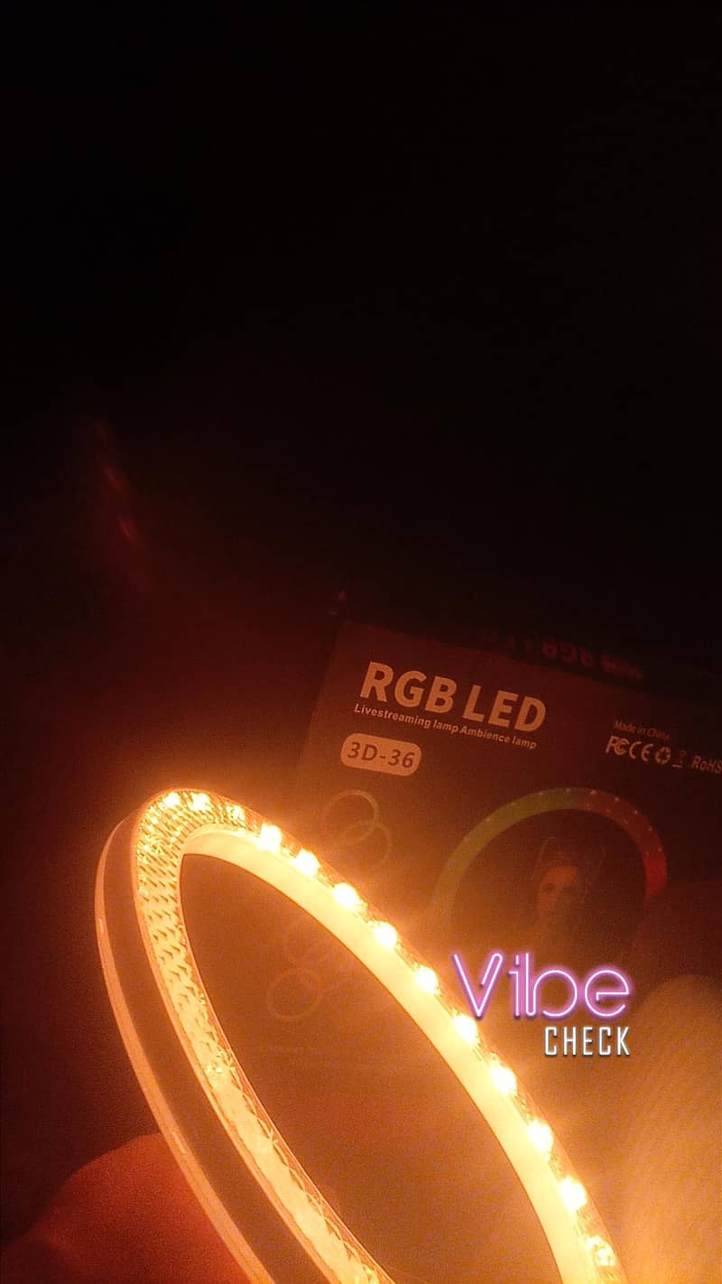 Ring light condition10/9 2
