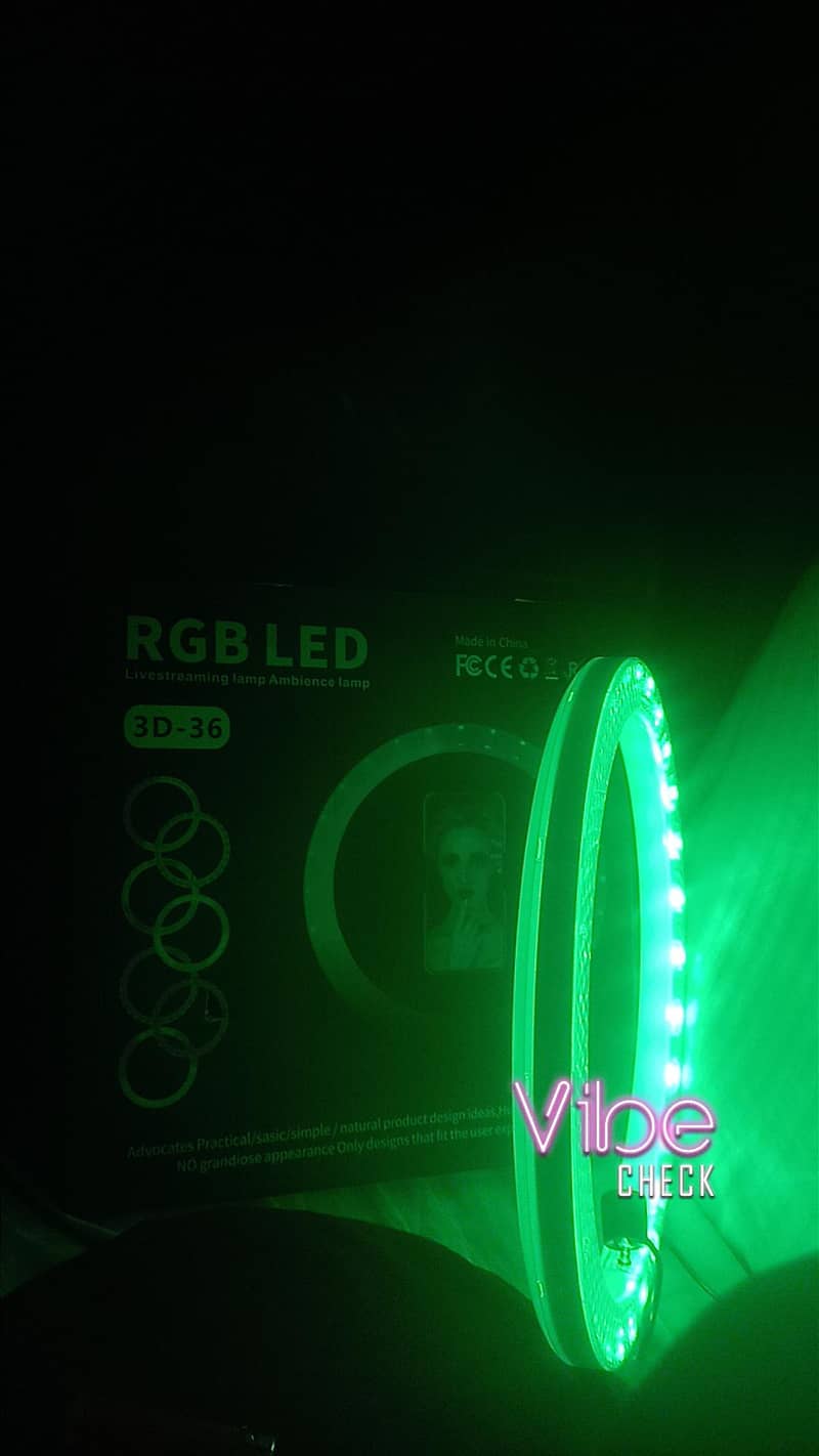 Ring light condition10/9 3