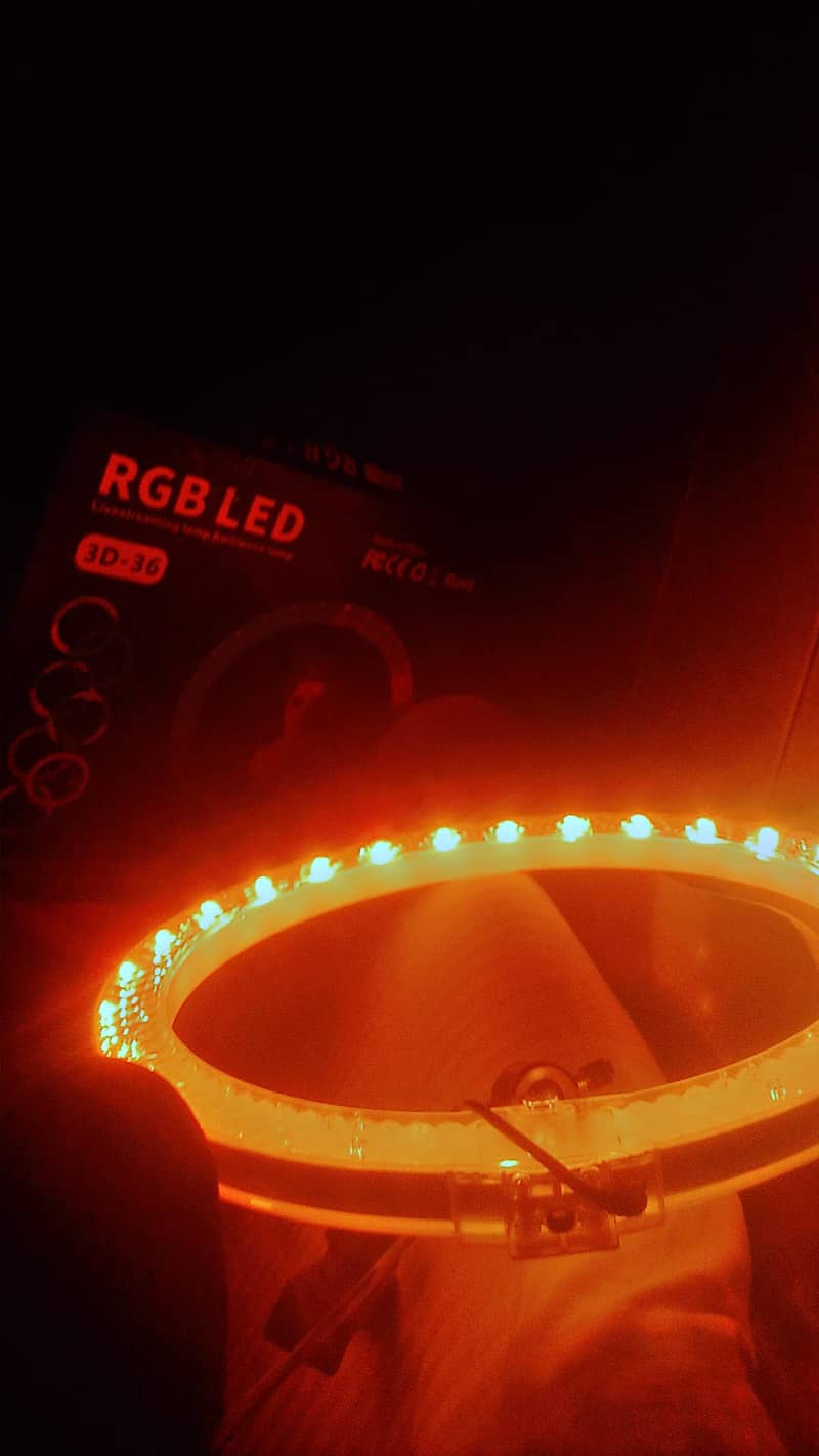 Ring light condition10/9 4