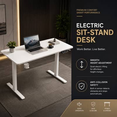 Office Table-Executive Tables-Height Adjustable Desk-Computer Table