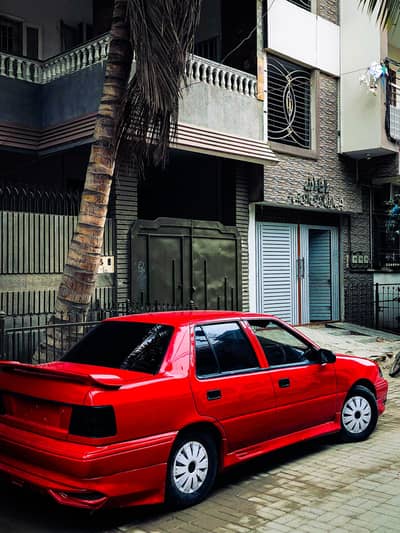 Hyundai Excel 1993 modified