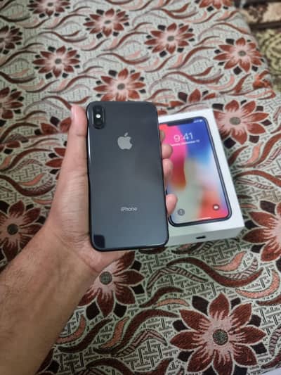 IPHONE X PTA APPROVED WITH BOX ALL OK