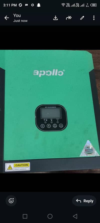 Appolo inverter 4.2kv sell