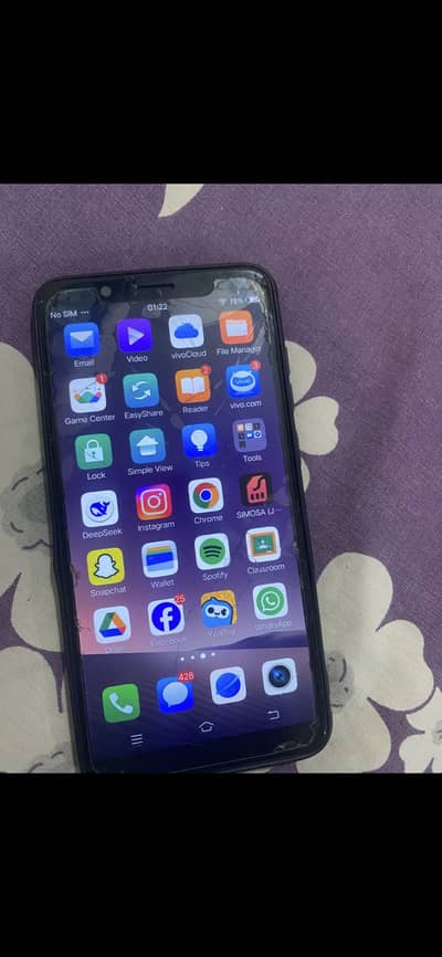 Vivo Y75 4/32 Dual sim approved with box