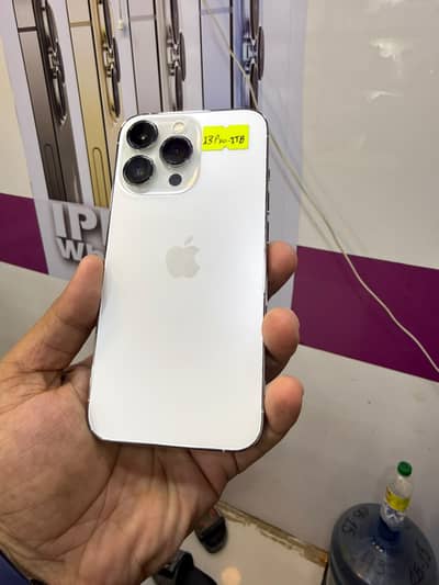 Apple iPhone 13 Pro 1TB PTA Approved | 94% Battery Health | White | 10