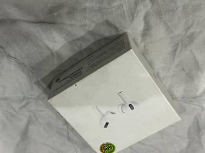 apple air pods pro only box open not used argent sale km ho jai ga