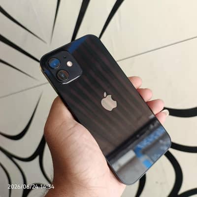 i phone 12  4 month sim time 03074345251