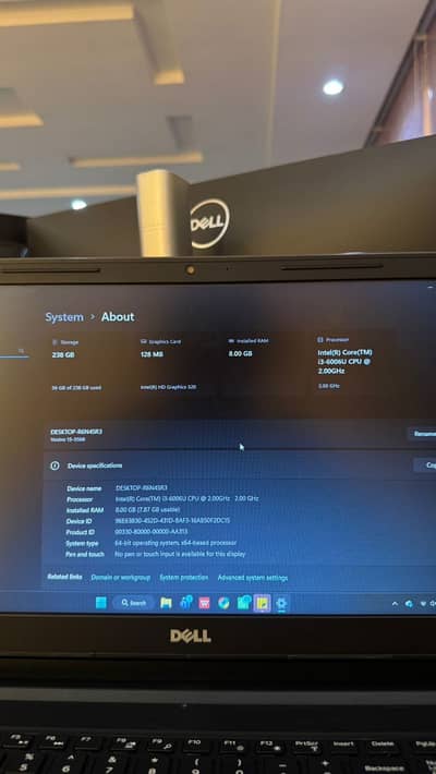 Dell Vostro 15 i3 6 generation
