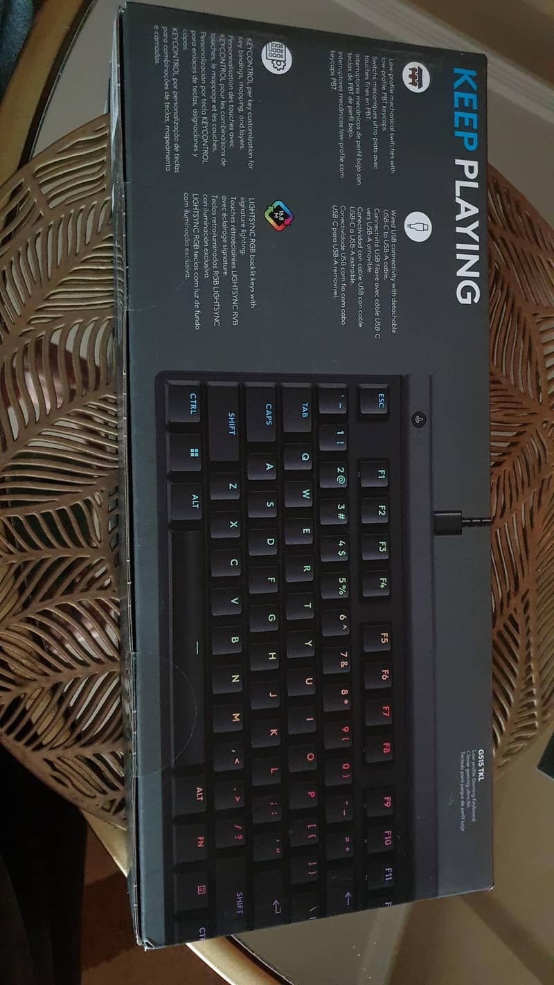 Logitech G515 TKL Lightsync 1