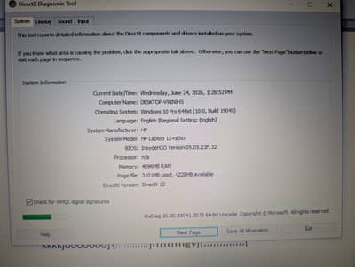 Hp Laptop for Sale