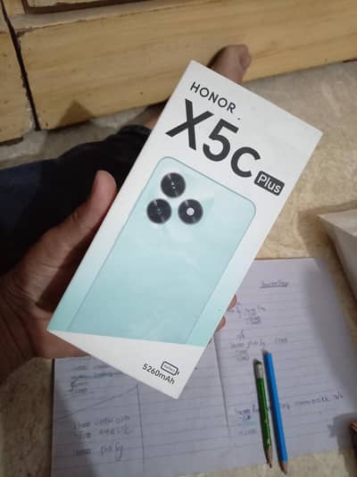 Honor X5C Plus complete box