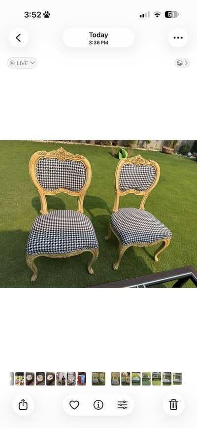 Brautiful pair of chairs