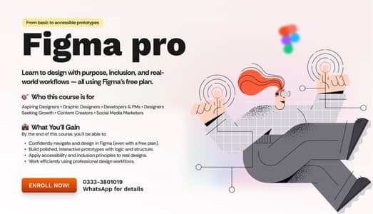 Learn Figma Design + Prototyping | Website, Landing page, Mobile apps