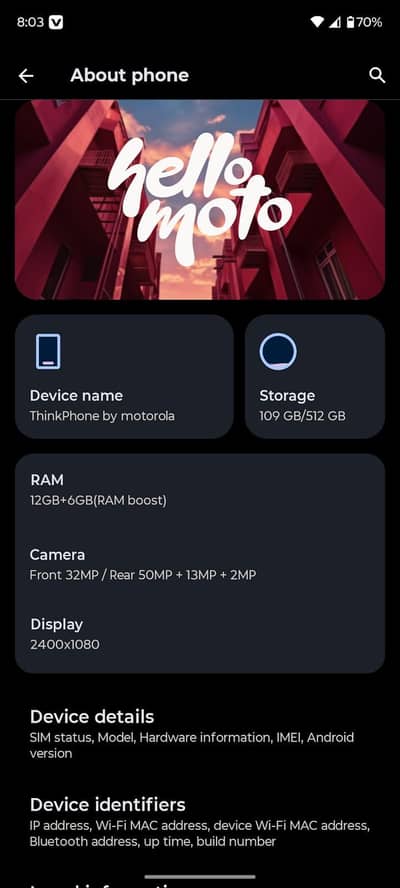 Motorola ThinkPhone