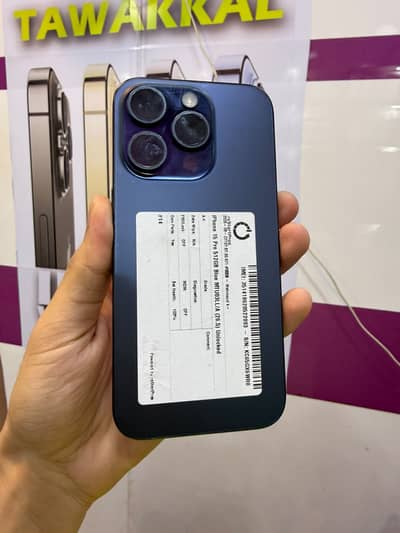 Apple iPhone 15 Pro 512GB | Factory Unlocked | Non-PTA | 100% Battery