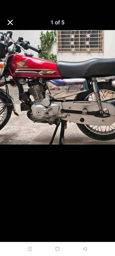 Honda 125 self start 10/10 condition no work required