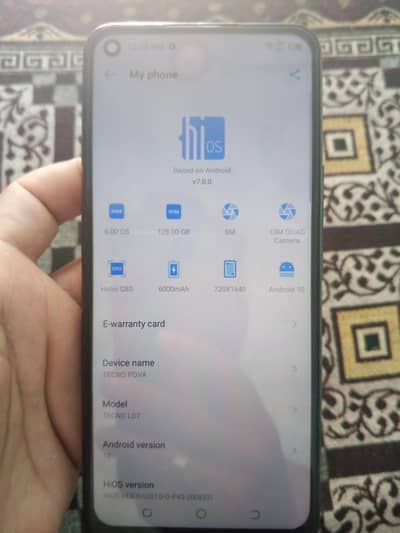 Tecno POVA 7 panel change ha Baki set all ok ha fingerprint working ha