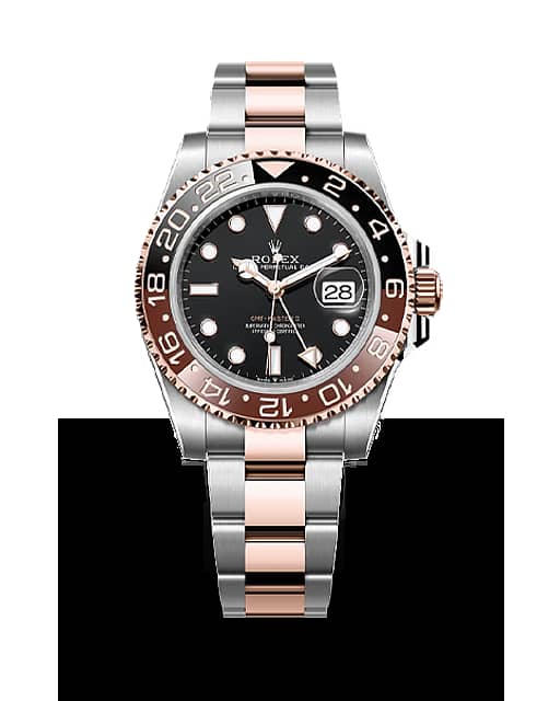 GMT-Master II - Rose Gold & Stainless Steel - "Root Beer"