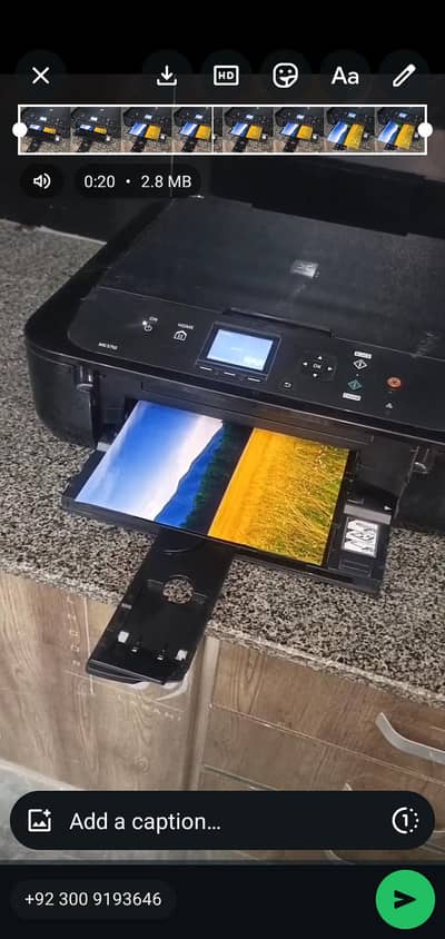 Canon Wireless tank Color printer | refillable | better than epson
