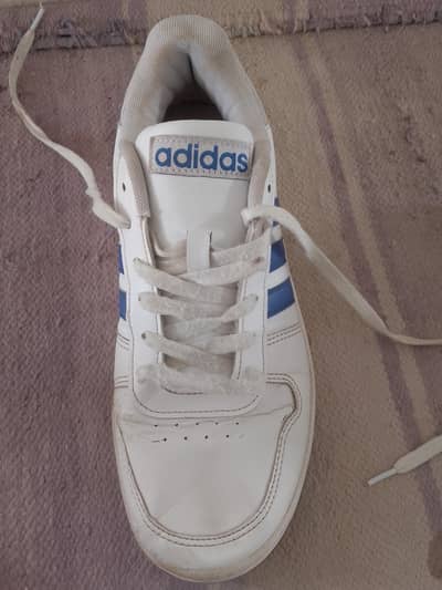 imported sneakers Adidas it has a barcode on it