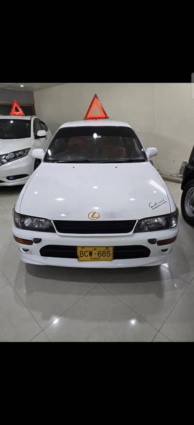 Toyota Indus Corolla model 1992 register 2015 full loaded brand new co