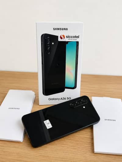 Samsung Galaxy A26 5G (8GB RAM / 256GB Storage) – Black